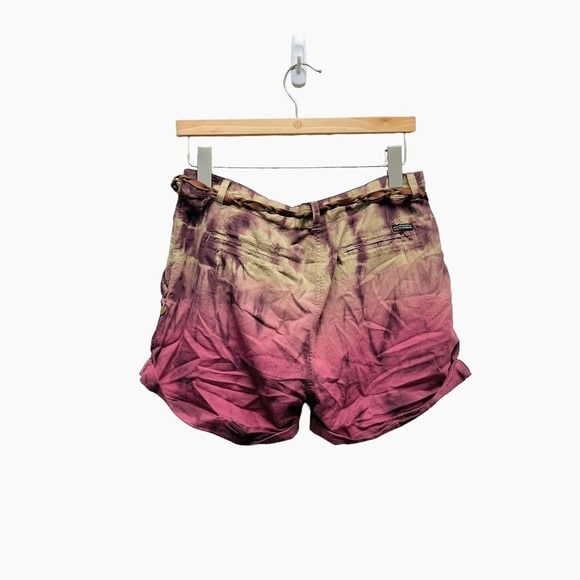 Maison Scotch Beach Shorts With Belt Ombre Multicolor - Picture 2 of 6